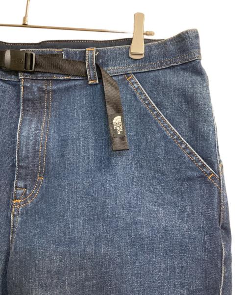 THE NORTH FACE（ザ ノース フェイス）THE NORTH FACE (ザ ノース フェイス) Denim Climbing Shorts インディゴ サイズ:ＸＬの古着・服飾アイテム