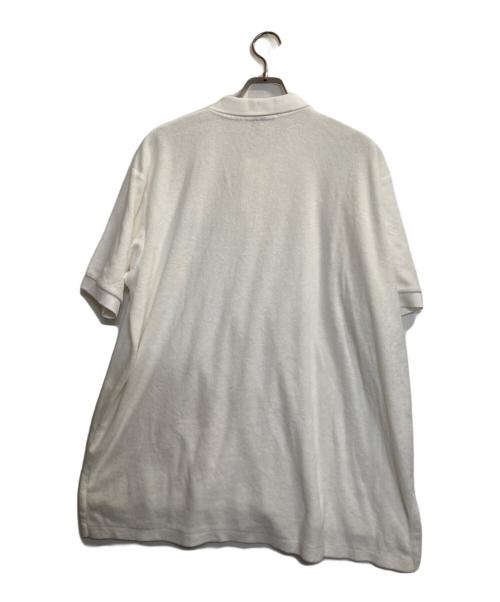 POLO RALPH LAUREN（ポロ・ラルフローレン）POLO RALPH LAUREN (ポロ・ラルフローレン) パイルポロシャツ ホワイト サイズ:ＸＬの古着・服飾アイテム