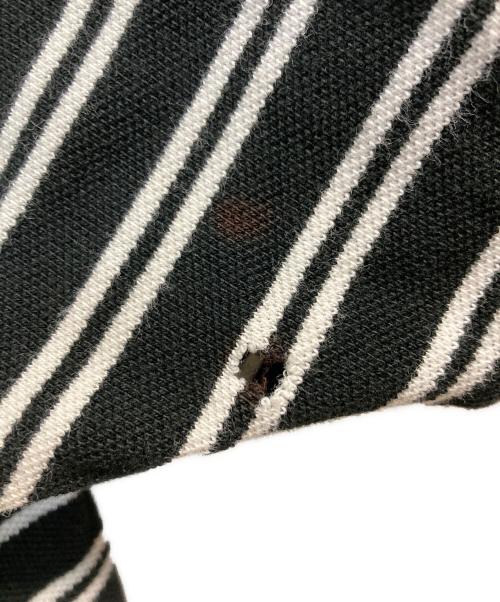 POLO RALPH LAUREN（ポロ・ラルフローレン）POLO RALPH LAUREN (ポロ・ラルフローレン) ボーダーポロシャツ ブラック×ホワイト サイズ:XLの古着・服飾アイテム