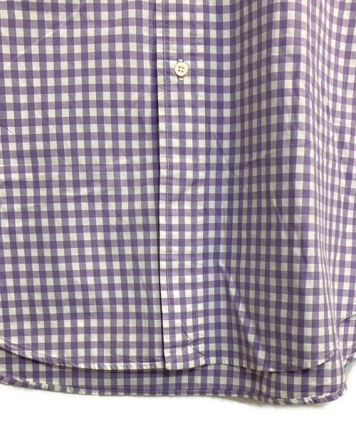 POLO RALPH LAUREN（ポロ・ラルフローレン）POLO RALPH LAUREN (ポロ・ラルフローレン) Classical fit シャツ パープル×ホワイト サイズ:XLの古着・服飾アイテム