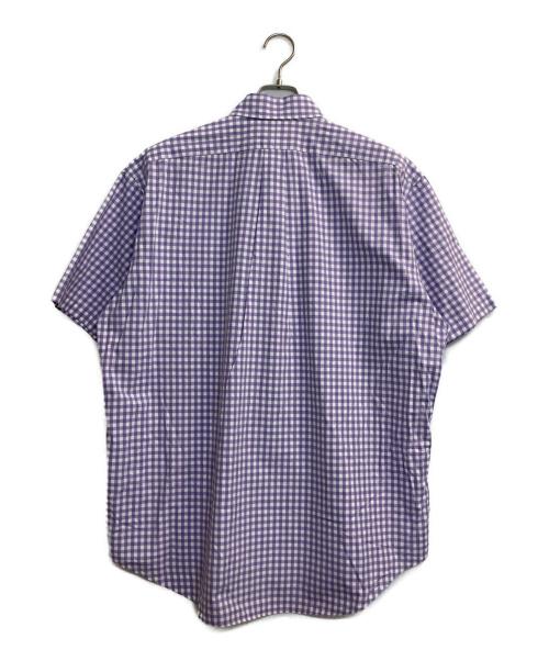 POLO RALPH LAUREN（ポロ・ラルフローレン）POLO RALPH LAUREN (ポロ・ラルフローレン) Classical fit シャツ パープル×ホワイト サイズ:XLの古着・服飾アイテム