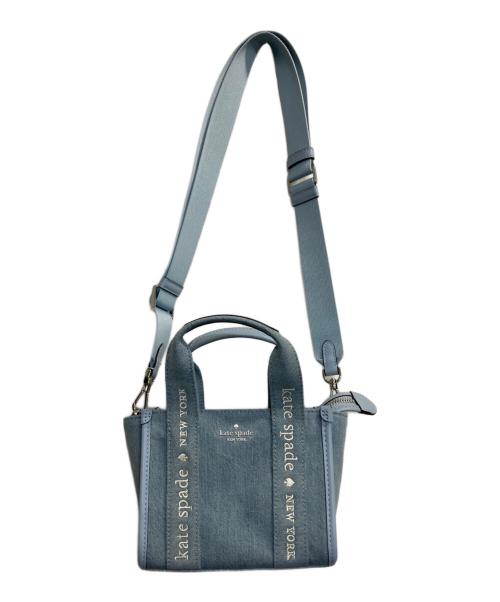 Kate Spade（ケイトスペード）Kate Spade (ケイトスペード) キップ デニム ミニ トートの古着・服飾アイテム