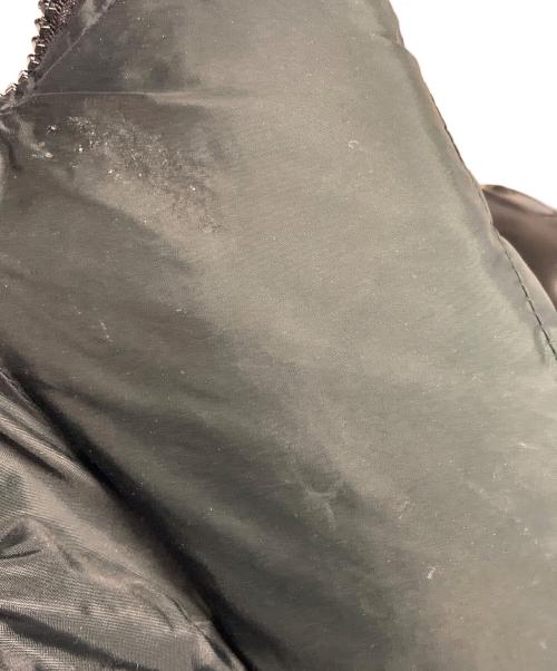 Bear（ベアー）Bear (ベアー) ベアプリントリバーシブルダウンジャケット ブラック サイズ:Mの古着・服飾アイテム