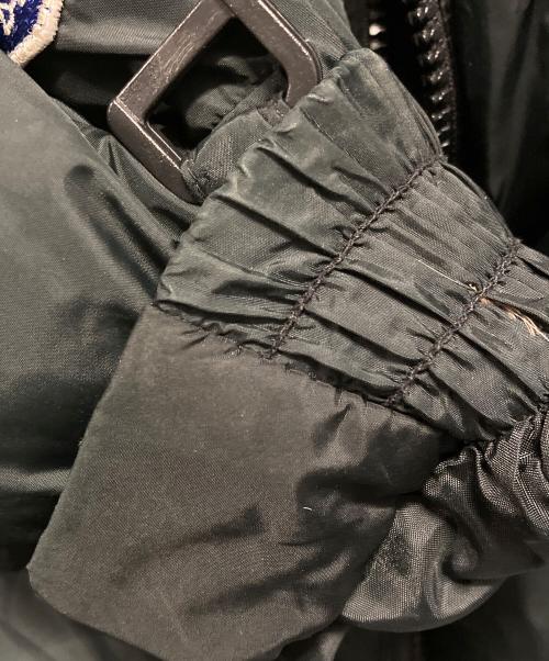 Bear（ベアー）Bear (ベアー) ベアプリントリバーシブルダウンジャケット ブラック サイズ:Mの古着・服飾アイテム