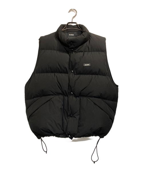 X-LARGE（エクストララージ）X-LARGE (エクストララージ) ダウンベスト ブラック サイズ:Ｌの古着・服飾アイテム