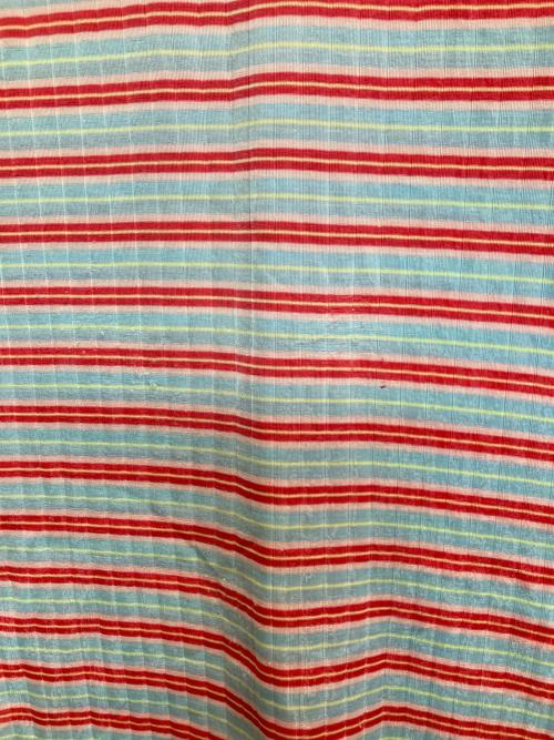 Hysteric Glamour（ヒステリックグラマー）Hysteric Glamour (ヒステリックグラマー) ヒスベアボーダースキッパーワンピース ブルー サイズ:FREEの古着・服飾アイテム