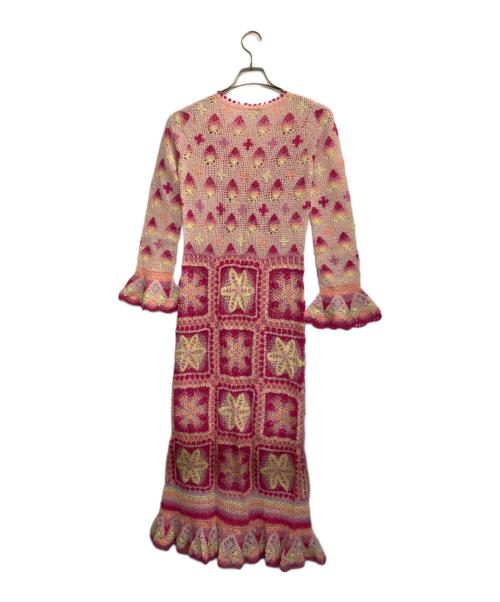 Hysteric Glamour（ヒステリックグラマー）Hysteric Glamour (ヒステリックグラマー) ニットワンピース ピンク サイズ:ＦＲＥＥの古着・服飾アイテム