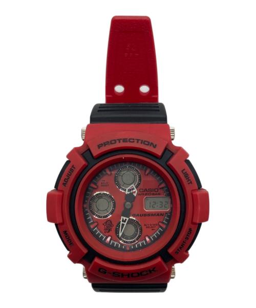 CASIO（カシオ）CASIO (カシオ) デジタルウォッチ ブラック×レッドの古着・服飾アイテム