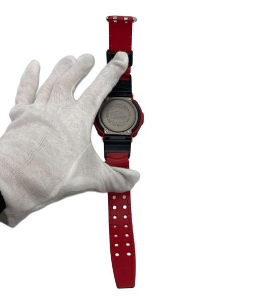 CASIO（カシオ）CASIO (カシオ) デジタルウォッチ ブラック×レッドの古着・服飾アイテム