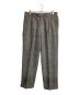 Christian Dior Sports（クリスチャン ディオールスポーツ）の古着「ツイードウールタックパンツ」｜グレー