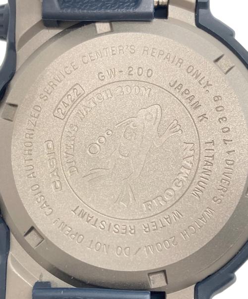 CASIO（カシオ）CASIO (カシオ) FROGMANデジタルウォッチ ネイビーの古着・服飾アイテム