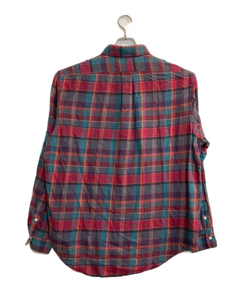 POLO RALPH LAUREN（ポロ・ラルフローレン）POLO RALPH LAUREN (ポロ・ラルフローレン) シャツ レッド×グリーン サイズ:XLの古着・服飾アイテム