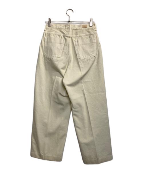 NEPLA（ネプラ）NEPLA (ネプラ) 別注ワイドデニムパンツ アイボリー サイズ:25の古着・服飾アイテム
