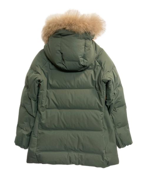 DESCENTE ALLTERRAIN（デザイント オルテライン）Descente ALLTERRAIN (デザイント オルテライン) BEAUTY&YOUTH (ビューティーアンドユース) 別注水沢ダウンジャケット グリーン サイズ:Mの古着・服飾アイテム