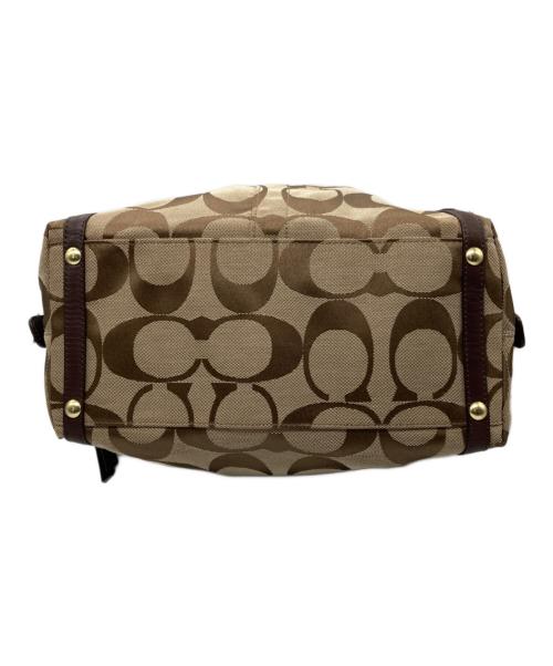 COACH（コーチ）COACH (コーチ) ハンドバッグ ベージュの古着・服飾アイテム