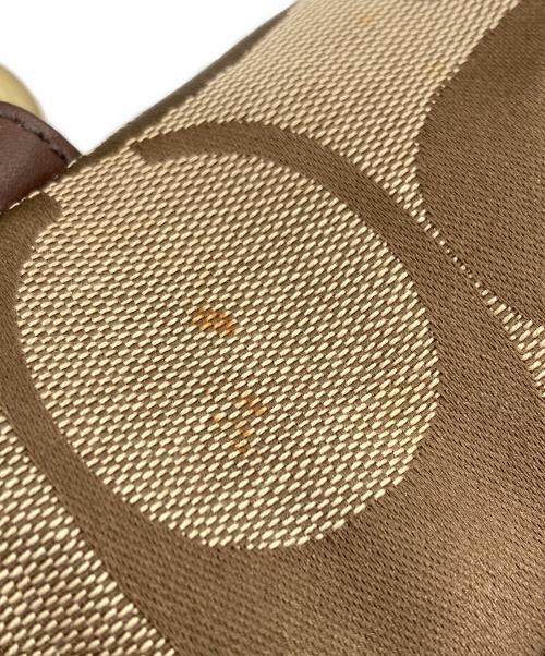 COACH（コーチ）COACH (コーチ) ハンドバッグ ベージュの古着・服飾アイテム