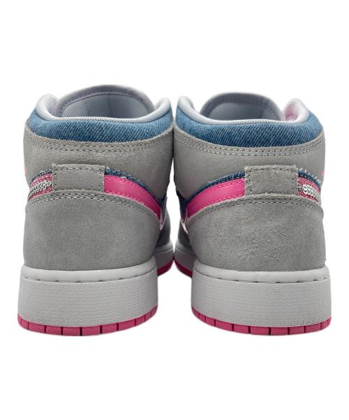 NIKE（ナイキ）NIKE (ナイキ) エア ジョーダン 1 MID SE インディゴ サイズ:24cmの古着・服飾アイテム