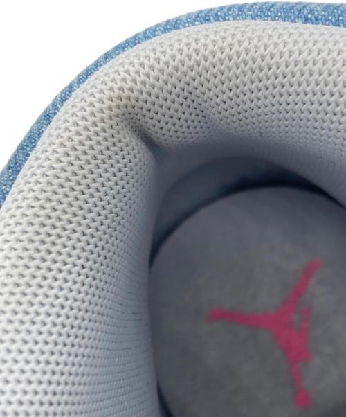 NIKE（ナイキ）NIKE (ナイキ) エア ジョーダン 1 MID SE インディゴ サイズ:24cmの古着・服飾アイテム