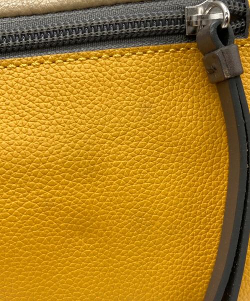 COACH（コーチ）COACH (コーチ) ウエストバッグ カーキ×イエローの古着・服飾アイテム