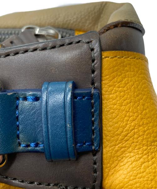 COACH（コーチ）COACH (コーチ) ウエストバッグ カーキ×イエローの古着・服飾アイテム