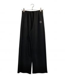 YENN（イエン）の古着「W/JERSEY PT / ジャージーパンツ」｜ブラック