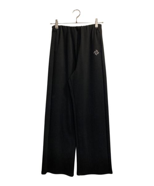 YENN（イエン）YENN (イエン) W/JERSEY PT / ジャージーパンツ ブラック サイズ:36の古着・服飾アイテム