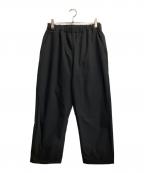 GOLDWIN×ONLYARKゴールドウイン×）の古着「別注 DOUBLE WEAVE TUCK PANTS」｜ブラック