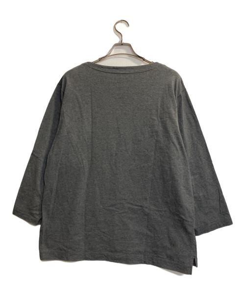nestrobe confect（ネストローブ コンフェクト）nestrobe confect (ネストローブ コンフェクト) 7分袖カットソー グレー サイズ:3の古着・服飾アイテム