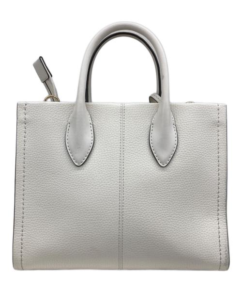 MICHAEL KORS（マイケル・コース）MICHAEL KORS (マイケル・コース) Mirella Small Pebbled Leather Crossbody Bag ホワイトの古着・服飾アイテム