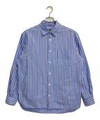 A.P.C.アーペーセー）の古着「MALO SHIRT / ストライプシャツ」｜ブルー×レッド