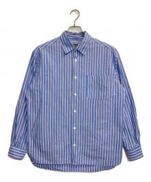 A.P.C.（アーペーセー）の古着「MALO SHIRT / ストライプシャツ」｜ブルー×レッド