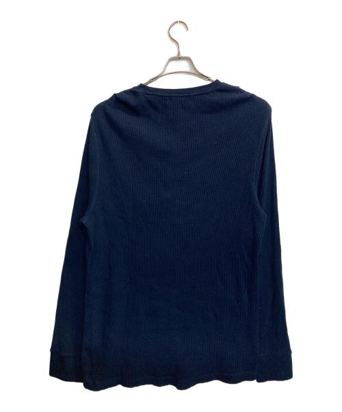 POLO RALPH LAUREN（ポロ・ラルフローレン）POLO RALPH LAUREN (ポロ・ラルフローレン) サーマルカットソー ネイビー サイズ:XXLの古着・服飾アイテム