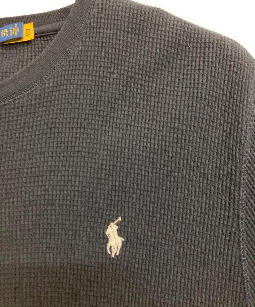 POLO RALPH LAUREN（ポロ・ラルフローレン）POLO RALPH LAUREN (ポロ・ラルフローレン) サーマルカットソー ネイビー サイズ:XXLの古着・服飾アイテム