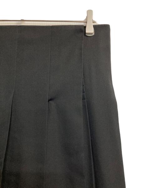 tricot COMME des GARCONS（トリココムデギャルソン）tricot COMME des GARCONS (トリココムデギャルソン) ラッププリーツスカート ブラック サイズ:Ｍの古着・服飾アイテム