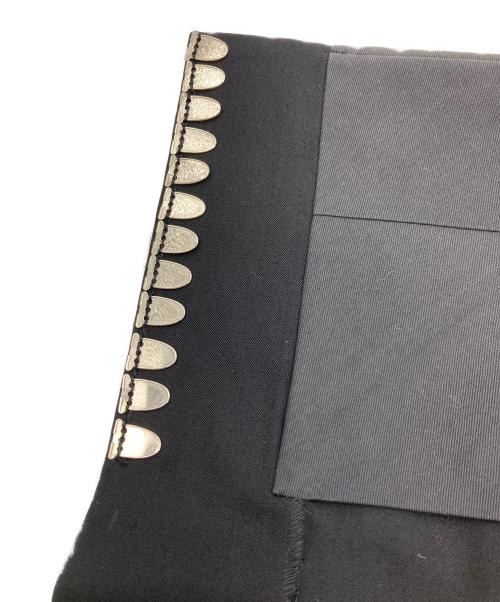 tricot COMME des GARCONS（トリココムデギャルソン）tricot COMME des GARCONS (トリココムデギャルソン) ラッププリーツスカート ブラック サイズ:Ｍの古着・服飾アイテム