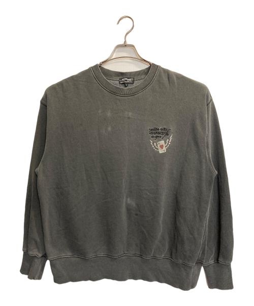 Ed Hardy（エド ハーディー）ED HARDY (エド ハーディー) スウェット グレー サイズ:Ⅼの古着・服飾アイテム