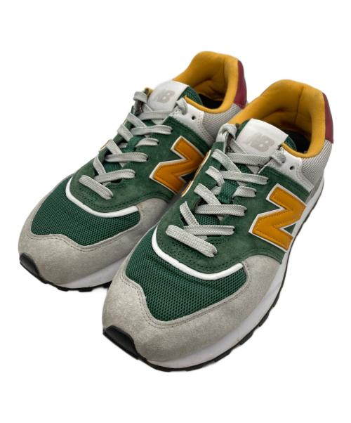 NEW BALANCE（ニューバランス）NEW BALANCE eYe COMME des GARCONS JUNYAWATANABE MAN (アイ コム デ ギャルソン ジュンヤ ワタナベ マン) U574LGM1 / コラボスニーカー グリーン×グレー サイズ:28cmの古着・服飾アイテム