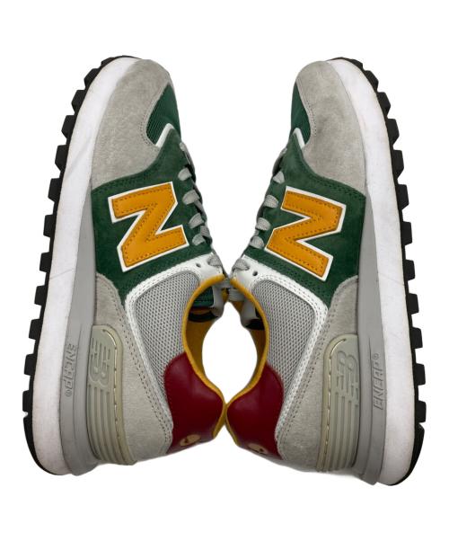 NEW BALANCE（ニューバランス）NEW BALANCE eYe COMME des GARCONS JUNYAWATANABE MAN (アイ コム デ ギャルソン ジュンヤ ワタナベ マン) U574LGM1 / コラボスニーカー グリーン×グレー サイズ:28cmの古着・服飾アイテム