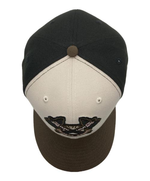 New Era（ニューエラ）New Era (ニューエラ) キャップ ブラウン×ベージュの古着・服飾アイテム