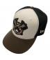 New Era（ニューエラ）の古着「キャップ」｜ブラウン×ベージュ