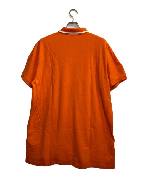 POLO RALPH LAUREN（ポロ・ラルフローレン）POLO RALPH LAUREN (ポロ・ラルフローレン) ポロベア刺繍ポロシャツ オレンジ サイズ:ＸＸＬの古着・服飾アイテム