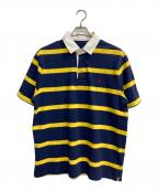 POLO RALPH LAURENポロ・ラルフローレン）の古着「ポロシャツ」｜ネイビー×イエロー