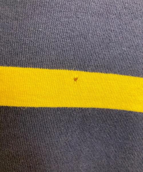 POLO RALPH LAUREN（ポロ・ラルフローレン）POLO RALPH LAUREN (ポロ・ラルフローレン) ポロシャツ ネイビー×イエロー サイズ:Ⅼの古着・服飾アイテム