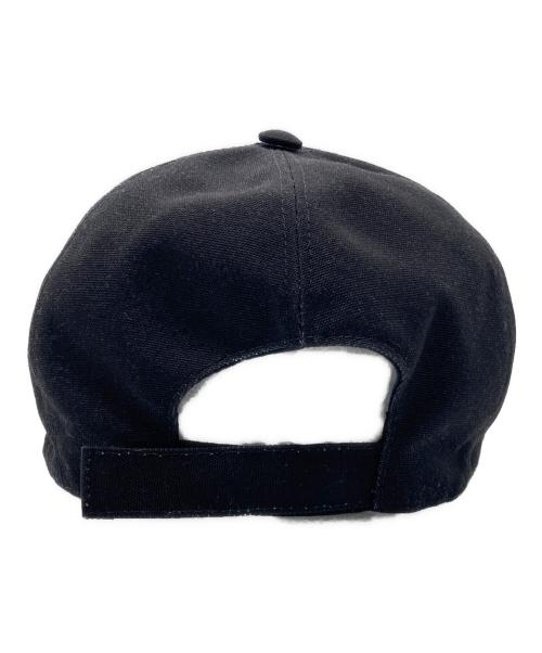 FENDI（フェンディ）FENDI (フェンディ) ニットベースボールキャップ ブラックの古着・服飾アイテム