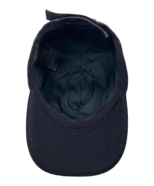 FENDI（フェンディ）FENDI (フェンディ) ニットベースボールキャップ ブラックの古着・服飾アイテム