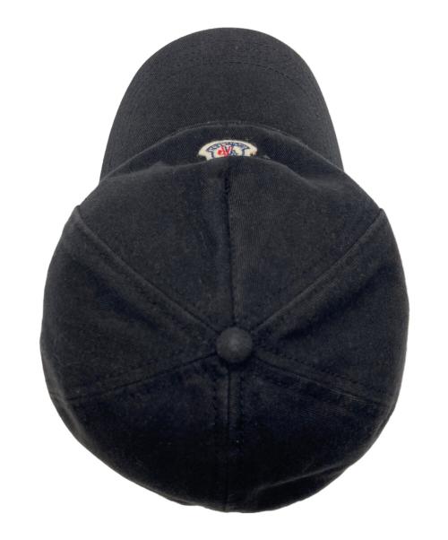 MONCLER（モンクレール）MONCLER (モンクレール) BERRETTO BASEBALL CAP/ミニワッペンベースボールキャップ ブラックの古着・服飾アイテム