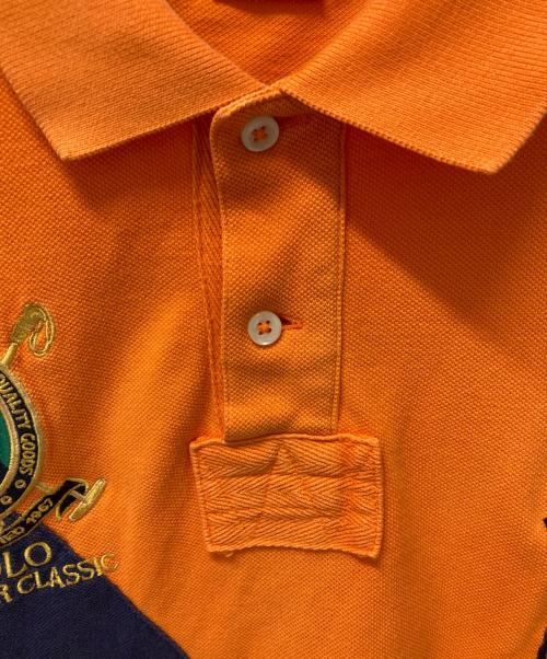 POLO RALPH LAUREN（ポロ・ラルフローレン）POLO RALPH LAUREN (ポロ・ラルフローレン) ポロシャツ オレンジ サイズ:ＸＬの古着・服飾アイテム