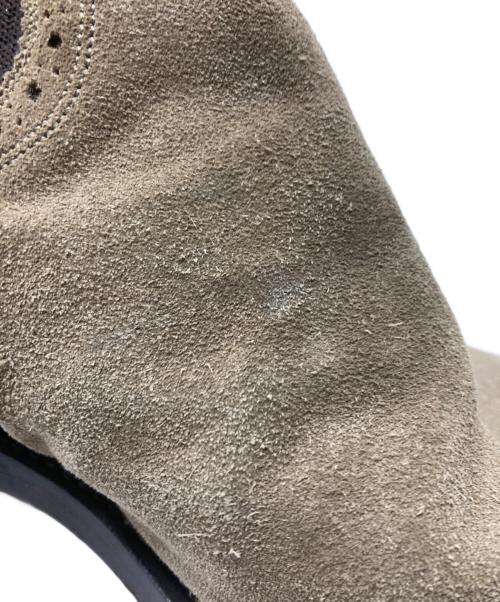 DOLCE & GABBANA（ドルチェ＆ガッバーナ）DOLCE & GABBANA (ドルチェ＆ガッバーナ) サイドゴアストレートチップシューズ カーキ サイズ:61/2の古着・服飾アイテム