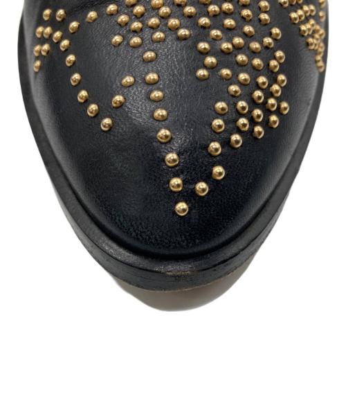 Chloe（クロエ）Chloe (クロエ) SUSANNAアンクルスタッズブーツ ブラック サイズ:37の古着・服飾アイテム