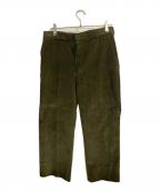 Barbourバブアー）の古着「コーデュロイパンツ」｜グリーン